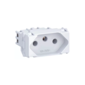 Módulo Tomada 2PT 10A 250V Wetzel