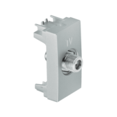 Módulo Tomada Coaxial TV Alumínio Fosco 30/35 Simon