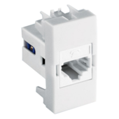 Modulo Tomada RJ11 Branco Simon Modulo Tomada RJ11 Branco Simon