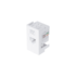 Módulo Tomada RJ45 8 Vias CAT.6E Branco Fame