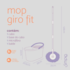 Mop Esfregão Giro Fit com Balde Simplo Oikos