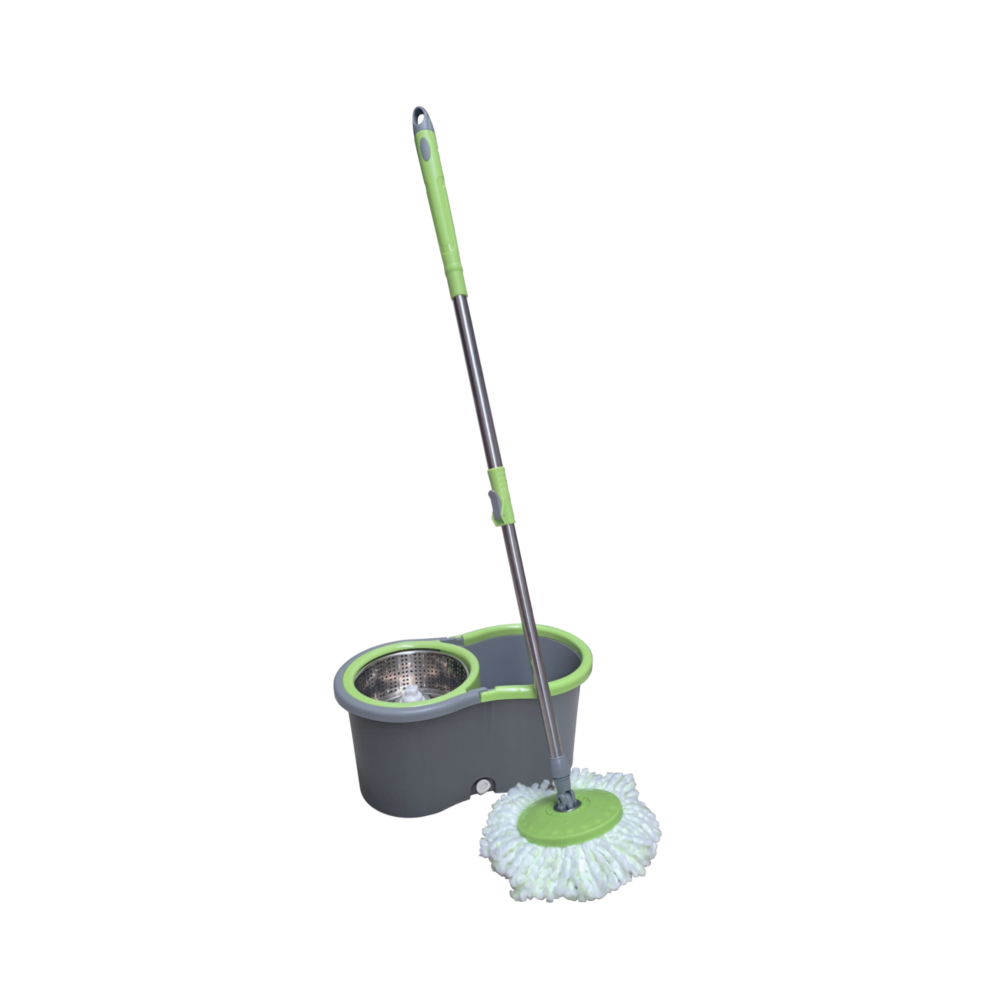 Mop Giratório Centrifuga em Inox com 2 Refis Casa Ok - Apotiguar