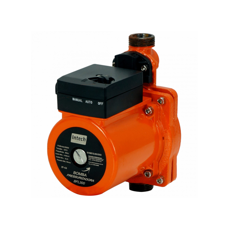 Moto Bomba Pressurizadora BFL300 300W 220V Intech