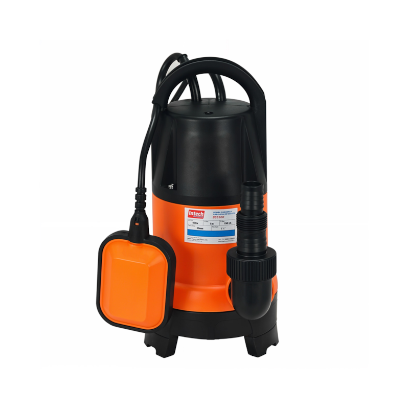 Moto Bomba Submersível para Água Suja BSS500 Intech Machine