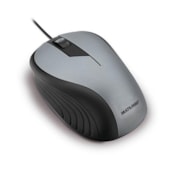 Mouse Cinza/Preto Com Fio Usb MO225 Multilaser