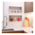 Nicho 30x60cm Embutir Branco Arquitech