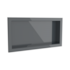 Nicho 30x60cm Embutir Cinza Chumbo Arquitech