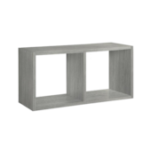 Nicho Duplo Me Leve 48x24,5x15cm Concreto Prat-k Nicho Duplo Me Leve 48x24,5x15cm Concreto Prat-k
