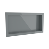 Nicho para Banheiro de Embutir 30x60cm Cinza Urbano Arquitech