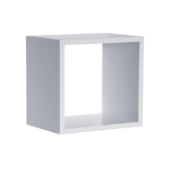 Nicho Simples Me Leve 27x24,5x15cm Branco Prat-k Nicho Simples Me Leve 27x24,5x15cm Branco Prat-k