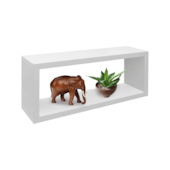 Nicho Tendenza 25x100x40cm Branco Prat-K