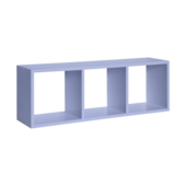 Nicho Triplo Kids Me Leve 71x24,5x15cm Azul Serenity Prat-k Nicho Triplo Kids Me Leve 71x24,5x15cm Azul Serenity Prat-k