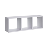 Nicho Triplo Me Leve 71x24,5x15cm Branco Prat-k Nicho Triplo Me Leve 71x24,5x15cm Branco Prat-k