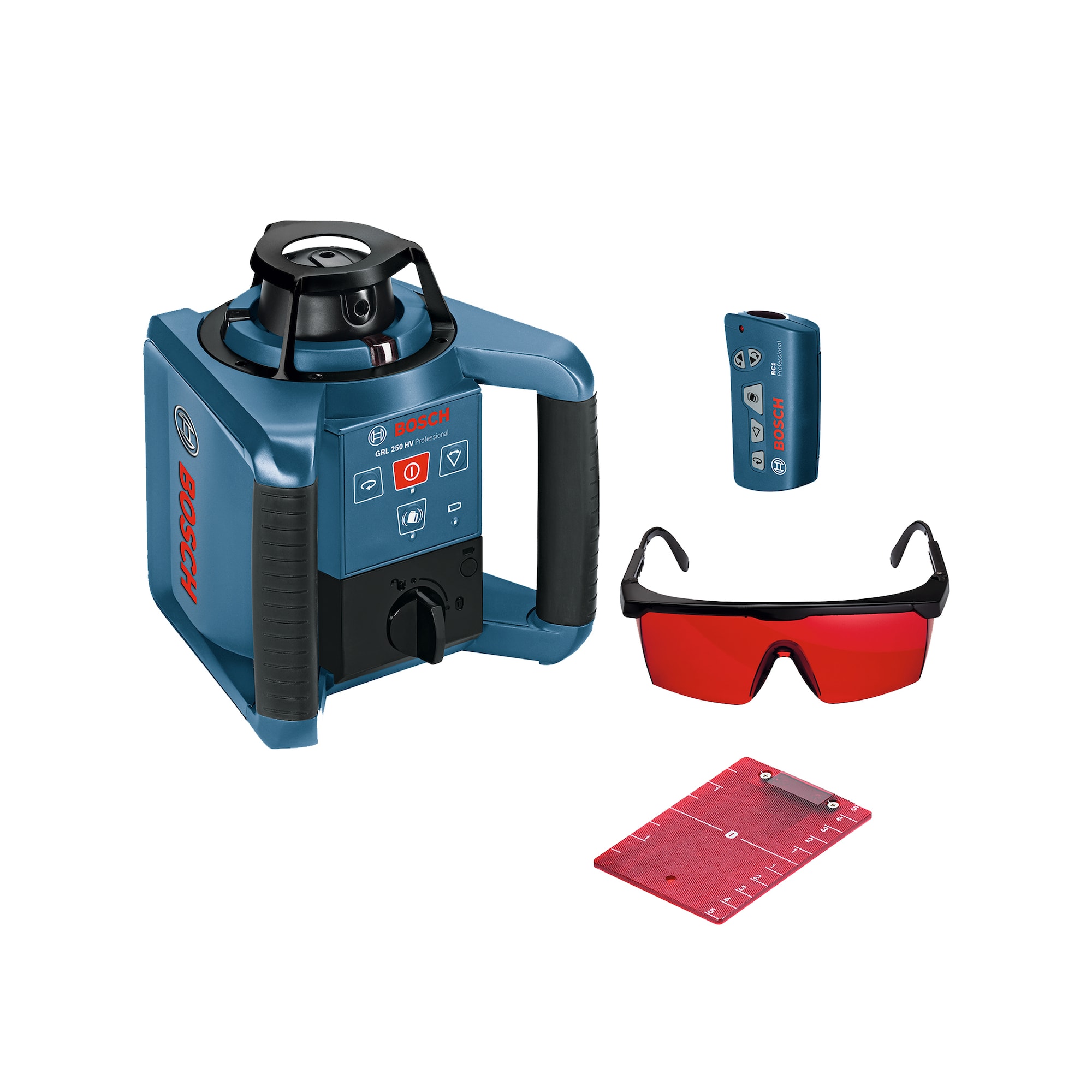 Nível a Laser Rotativo GRL 250 HV Bosch - Apotiguar