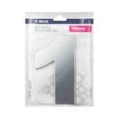 Número 1 P/Casa Adesivo Espelhado Primafer Número 1 P/Casa Adesivo Espelhado Primafer