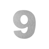 Número 9 Residencial Auto Colante Escovado Silvana Número 9 Residencial Auto Colante Escovado Silvana