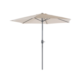 Ombrelone Bege com Manivela 2,5x2,3m Casa Ok Ombrelone Bege com Manivela 2,5x2,3m Casa Ok