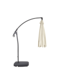 Ombrelone com Base Dubai Natural Mor