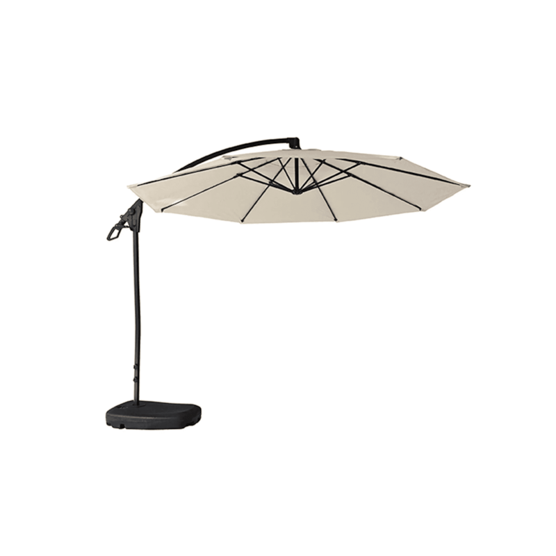 Ombrelone com Base Dubai Natural Mor