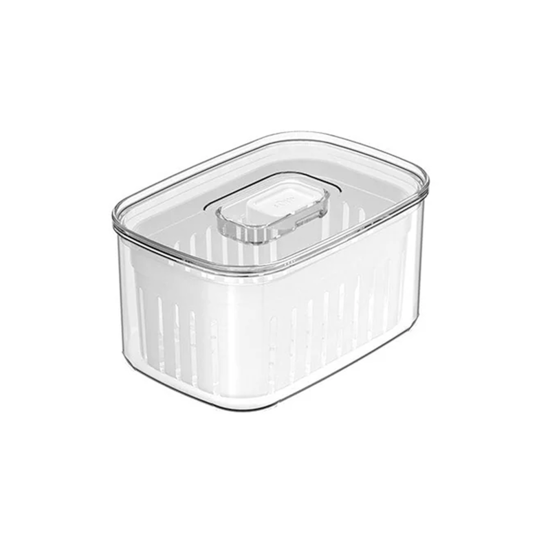 Organizador Clear Fresh 650ml com Cesto Ou 