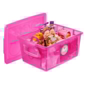 Organizador com Trava 7,5L Rosa Ordene