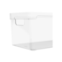 Organizador de Armário Clear 30x15x13cm Incolor Ou