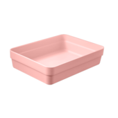 Organizador de  Gavetas Grande Logic Rosa Quartzo Ou  Organizador de  Gavetas Grande Logic Rosa Quartzo Ou