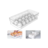 Organizador de Ovos 30x15x7cm Clear Fresch Ou