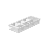 Organizador de Talheres Clear Branco Ou Organizador de Talheres Clear Branco Ou