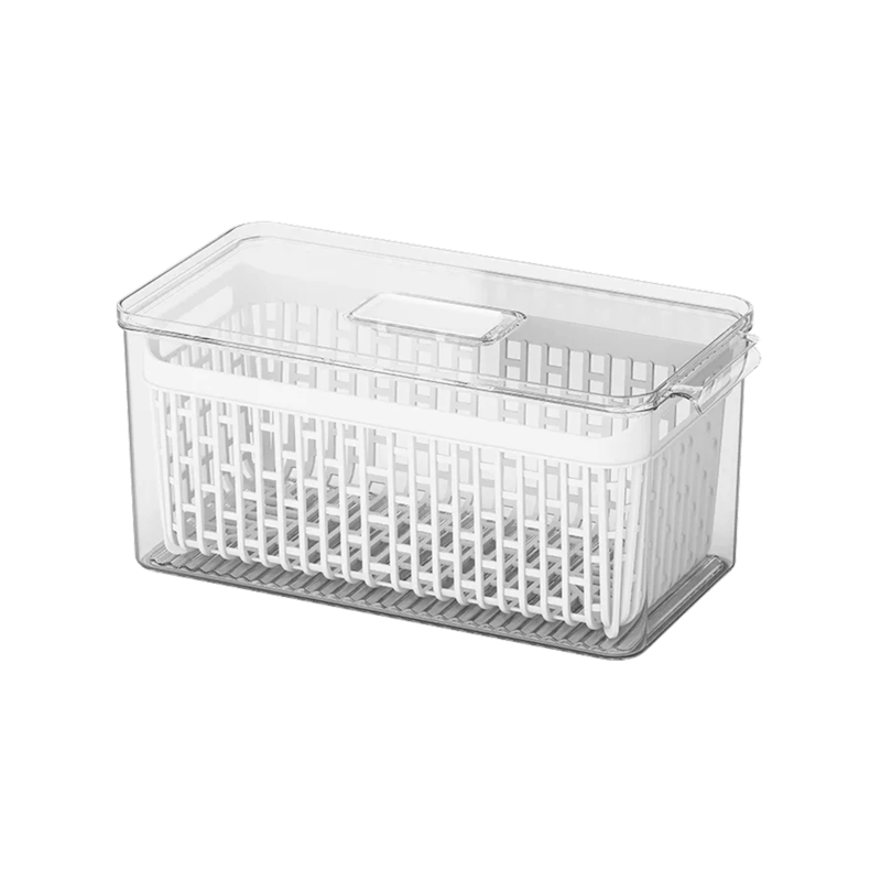 Organizador Dry com Cesto 6 Litros Cristal Coza