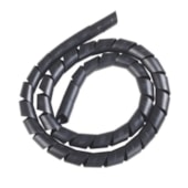 Organizador Espiral para Fio 1/2" 5M Preto Tramontina Organizador Espiral para Fio 1/2" 5M Preto Tramontina