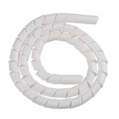 Organizador Espiral para Fio 3/4" 1M Branco Tramontina