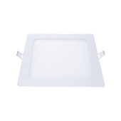 Painel LED 12W Embutir Quadrado 3000K Aluminio Avant