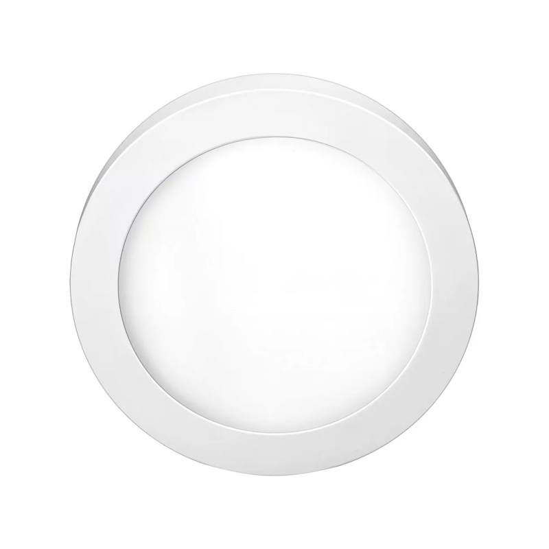 Painel LED 12W Redondo Sobrepor 2700K Elgin