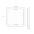 Painel LED 24W Quadrado Sobrepor 3000K Lys Taschibra