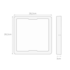 Painel LED 24W Quadrado Sobrepor 4000K Lys Taschibra