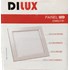 Painel LED 6W Quadrado Embutir 6500k DiLux48290 Decor