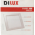 Painel LED 6W Quadrado Embutir 6500k DiLux48290 Decor