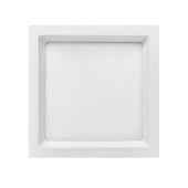 Painel LED Quadrado 3000k Branco 18W Embutir Stella