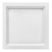Painel LED Quadrado 5700k Branco 18W Embutir Stella