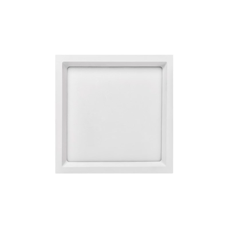 Painel LED Quadrado 5700k Branco 24W Embutir Stella