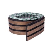 Painel Ripado Urban Corten 10cm x 2,5m Meu Rodapé Painel Ripado Urban Corten 10cm x 2,5m Meu Rodapé