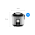 PANELA DE ARROZ ELETRICA 400W 5 XIC 1L ELGIN