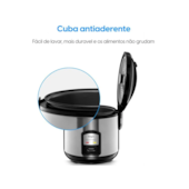 Panela de Arroz Elétrica Gran Rizzo 700W 220V com Acessórios Elgin