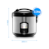 Panela de Arroz Elétrica Gran Rizzo 700W 220V com Acessórios Elgin