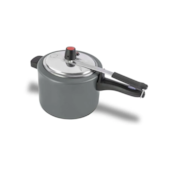 Panela de Pressão Antiaderente Ceramic Life 4,5L Vapt Cinza Brinox