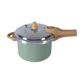 Panela de Pressão Antiaderente Cerâmica com Fundo de Indução 4,2L Verde Brinox