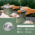 Panela de Pressão Antiaderente Cerâmica com Fundo de Indução 4,2L Verde Brinox