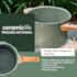 Panela de Pressão Antiaderente Cerâmica com Fundo de Indução 4,2L Verde Brinox