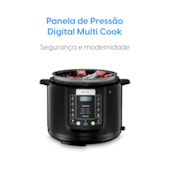 Panela de Pressão Digital Multi Cook 5L 900W Elgin